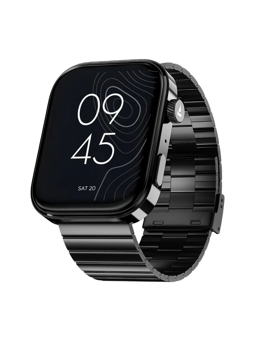boAt Unisex Chrome Endeavour Digital Smart Watches - Steel Black-image-43