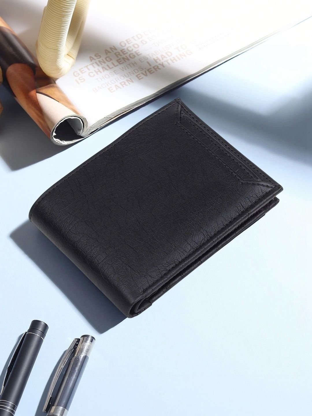 BIF Men Textured PU Two Fold Wallet-picture-26