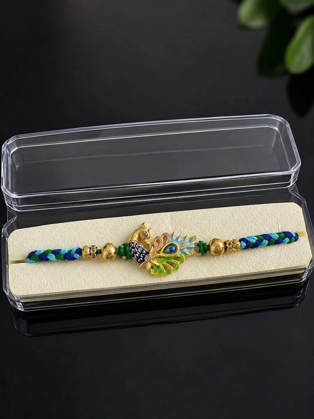 Anouk Peacock Design Rakhi Gift Set-picture-31
