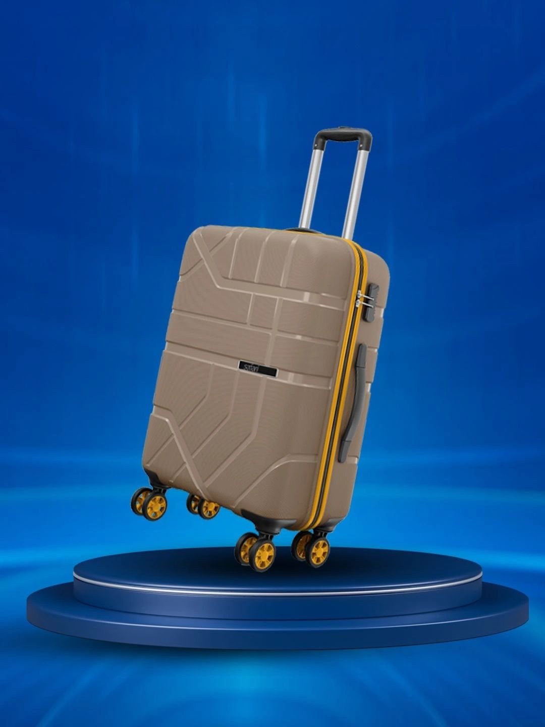 Safari Broadway Textured 360-Degree Rotation Trolley Suitcase-picture-19
