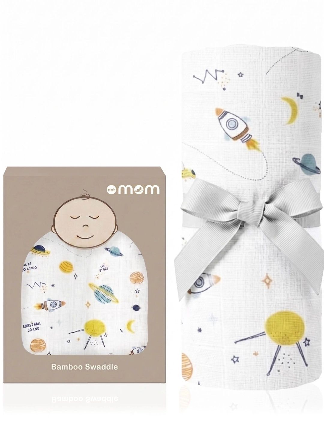 DOTMOM Antibacterial Organic Bamboo Swaddle-picture-51