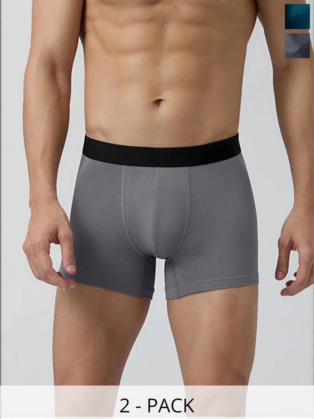 JISHVA Pack of 2 Solid Trunks-picture-24