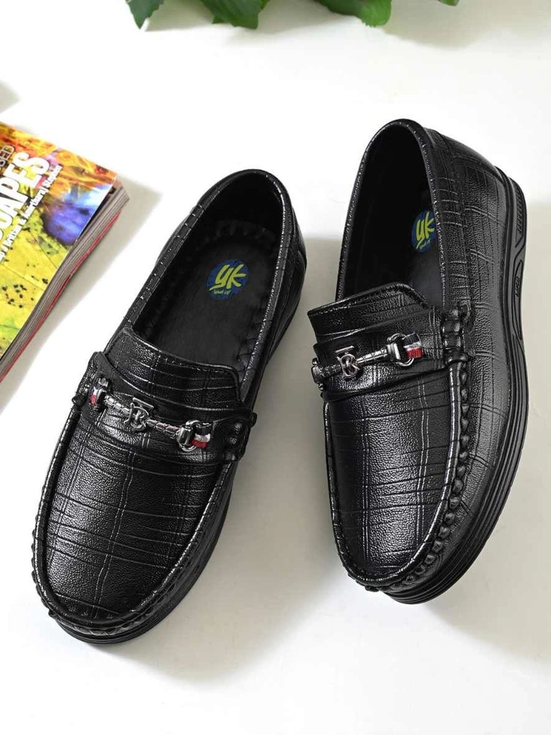 YK Boys Textured Loafers-picture-44