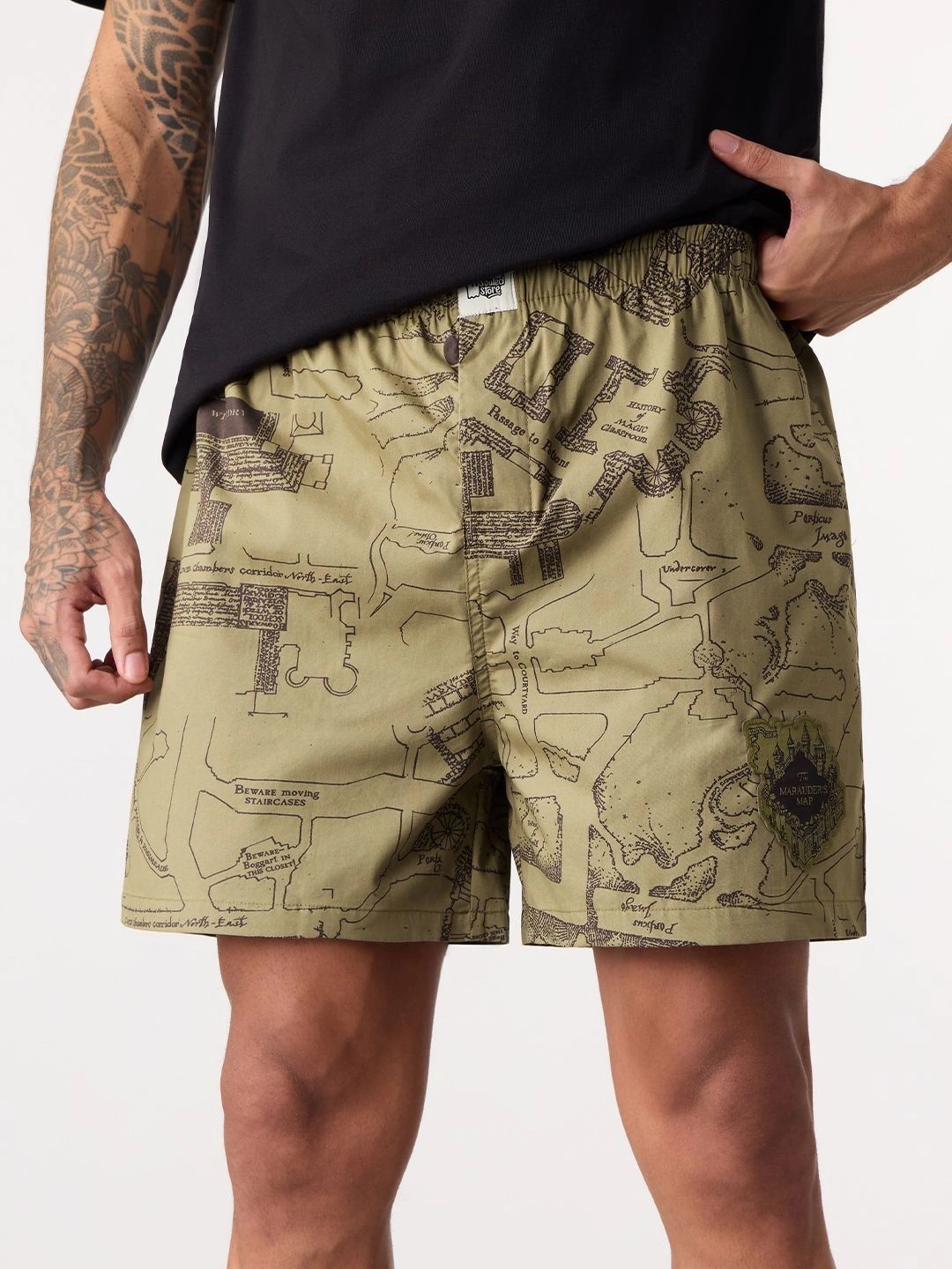 The Souled Store Printed Mid Rise Boxers-picture-38