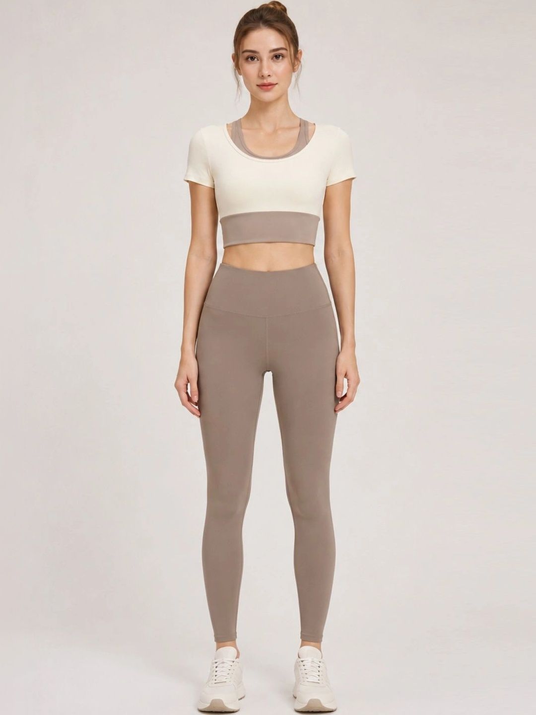 StyleCast Flex Solid Top with Leggings-picture-15