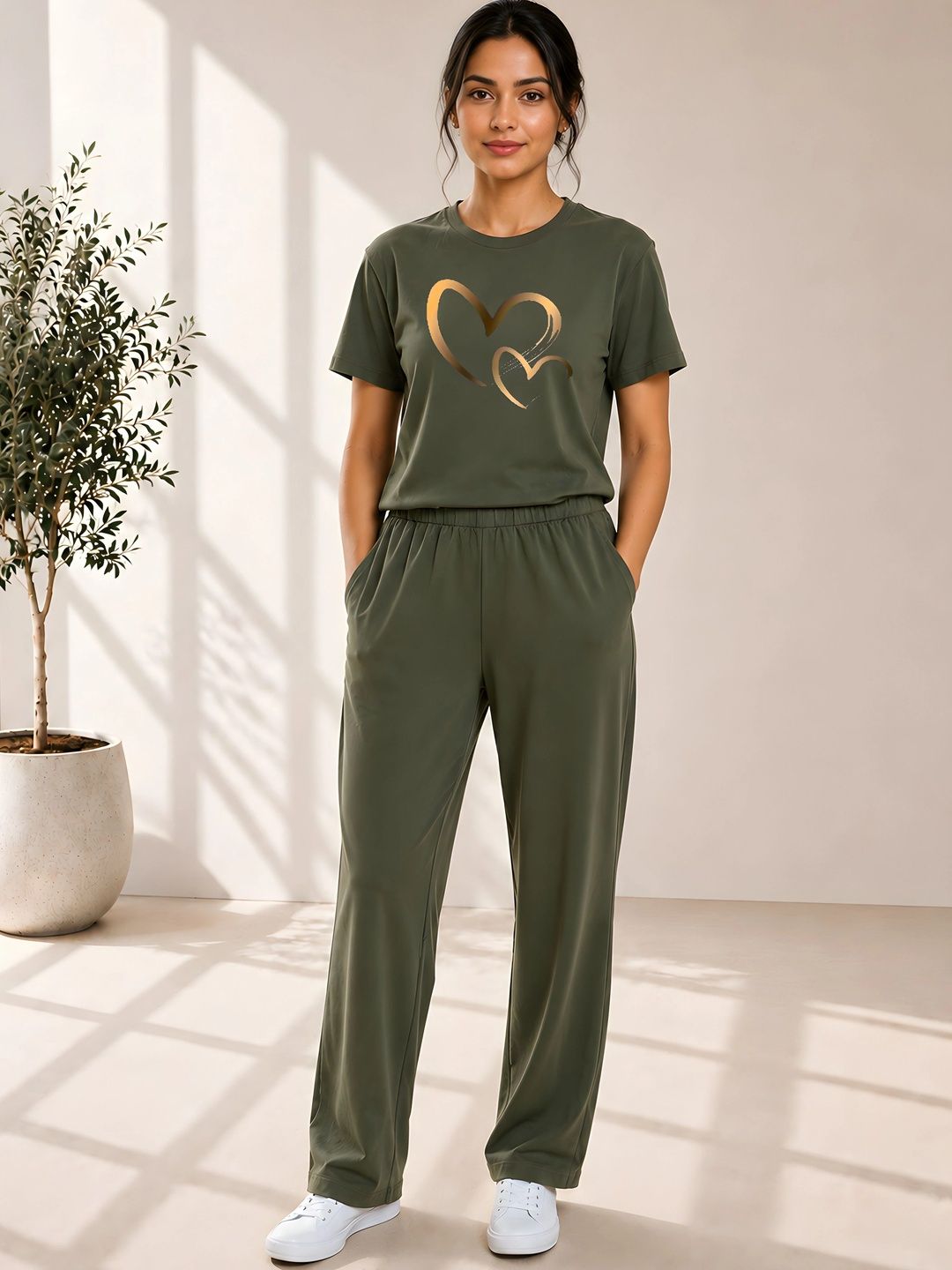 ELVIA Women Printed Night suit-picture-15