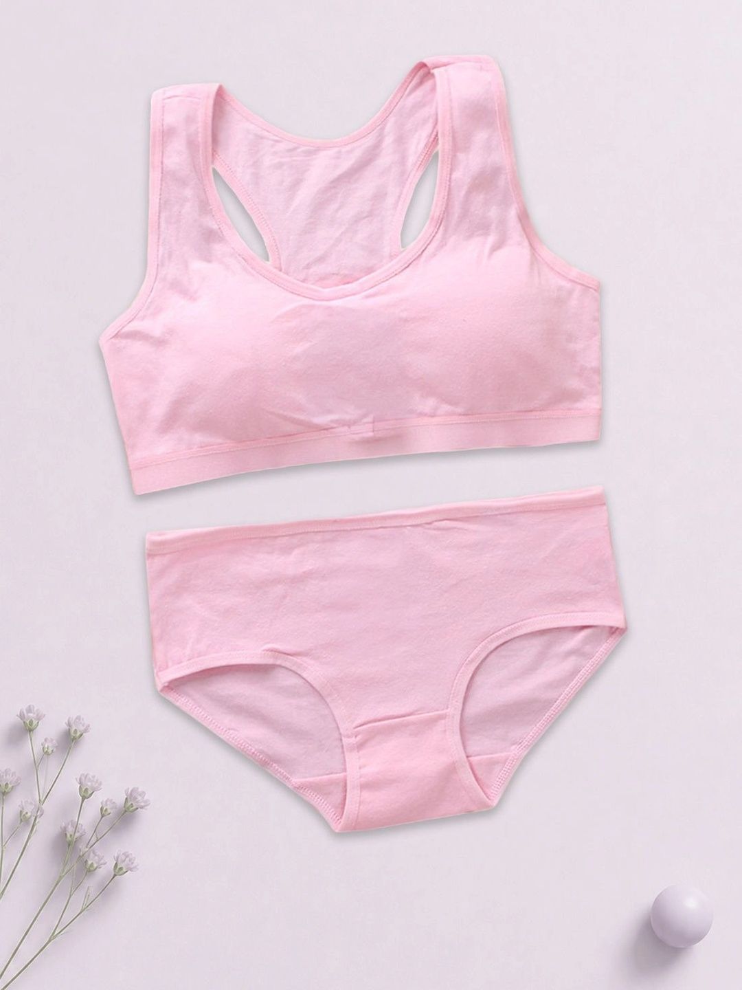 FOREVER FRIDAY Girls Non-Wired Mid-Rise Lingerie Set-picture-13