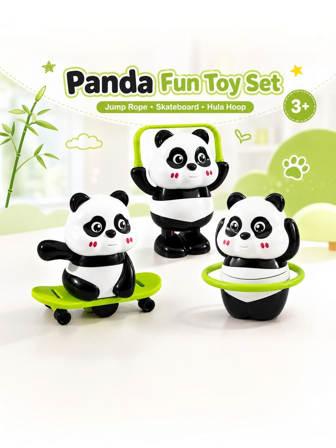 WOLTAX Set of 3 BPA Free Swing Activity Toys and Games-picture-13
