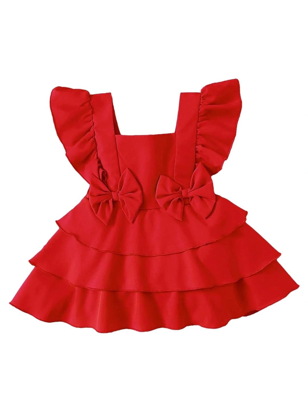 LYTIX Girls A-Line Dress With Hair Ties-picture-23