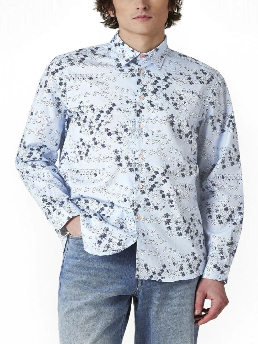 Paul Smith Men Floral Printed Casual Shirt-picture-14