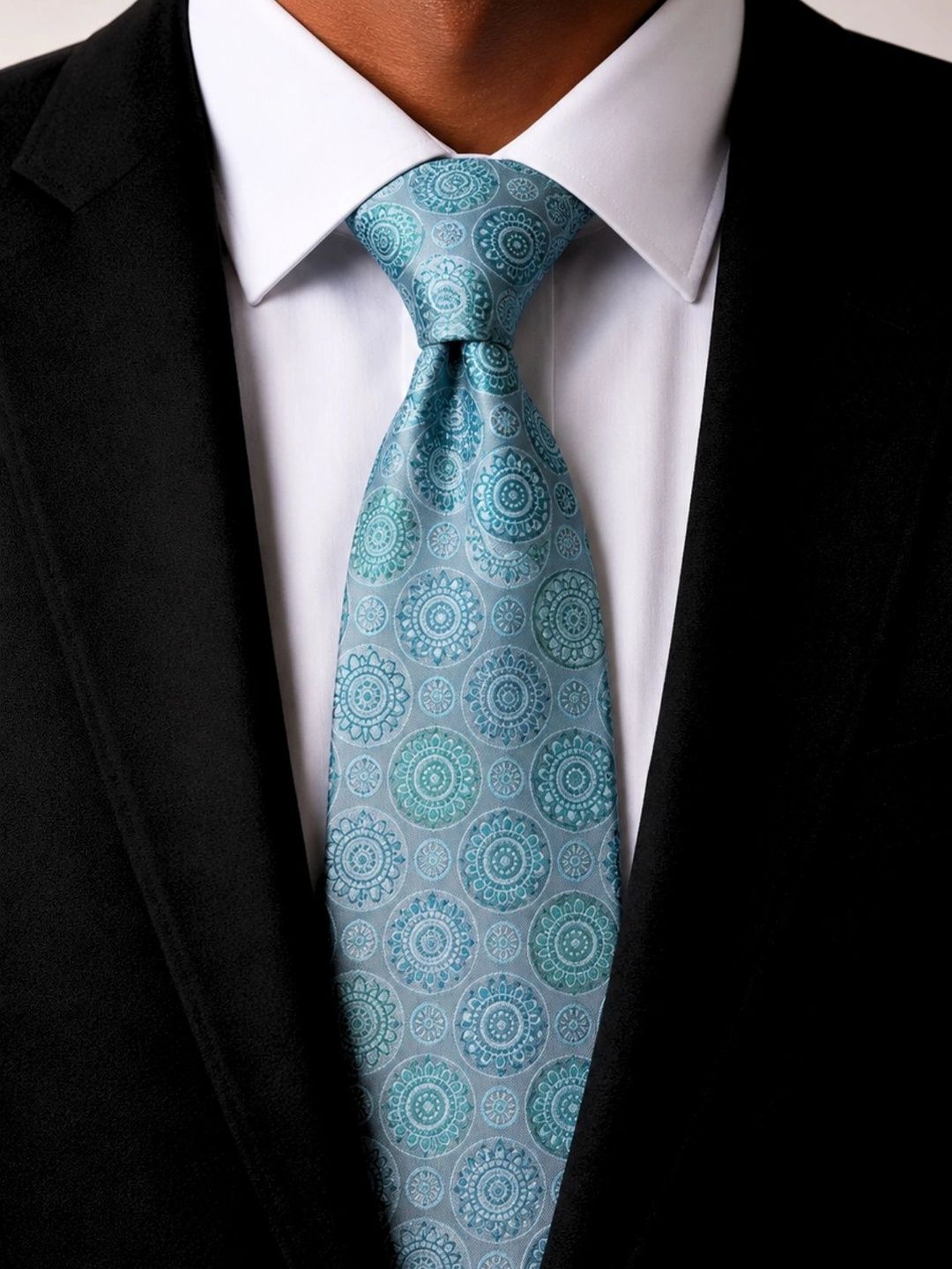 Tie Benon Men Printed Broad Tie-picture-34