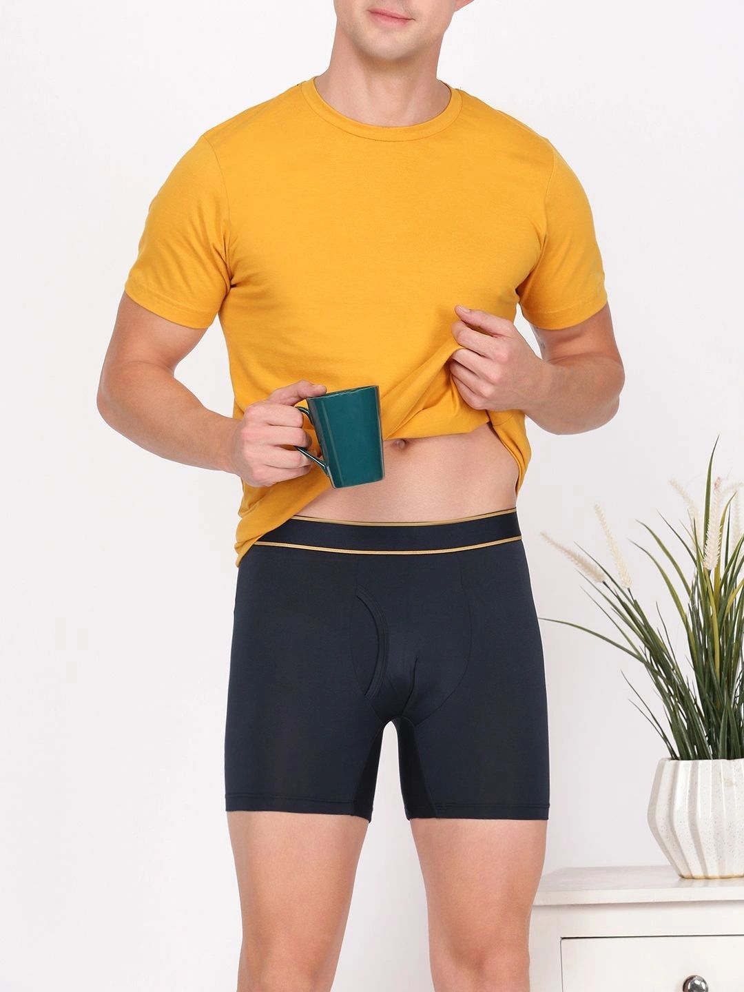 Macroman M-Series Cotton Blend Solid Trunks-picture-40