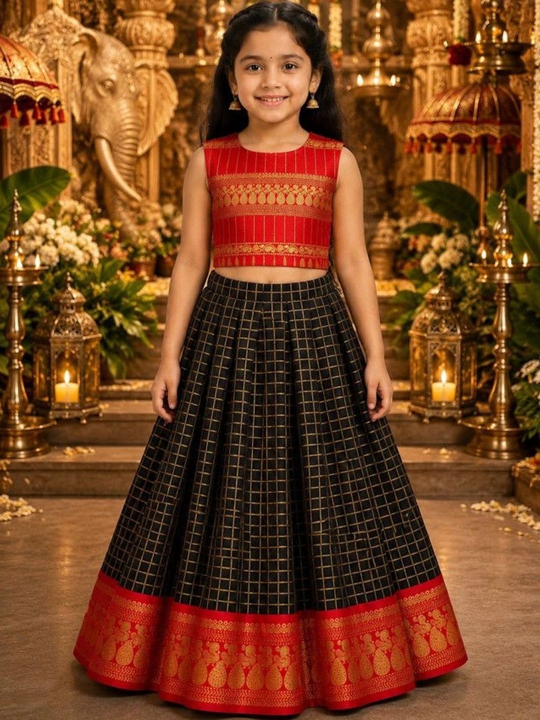 Ethzy Girls Ready to Wear Lehenga &-picture-26