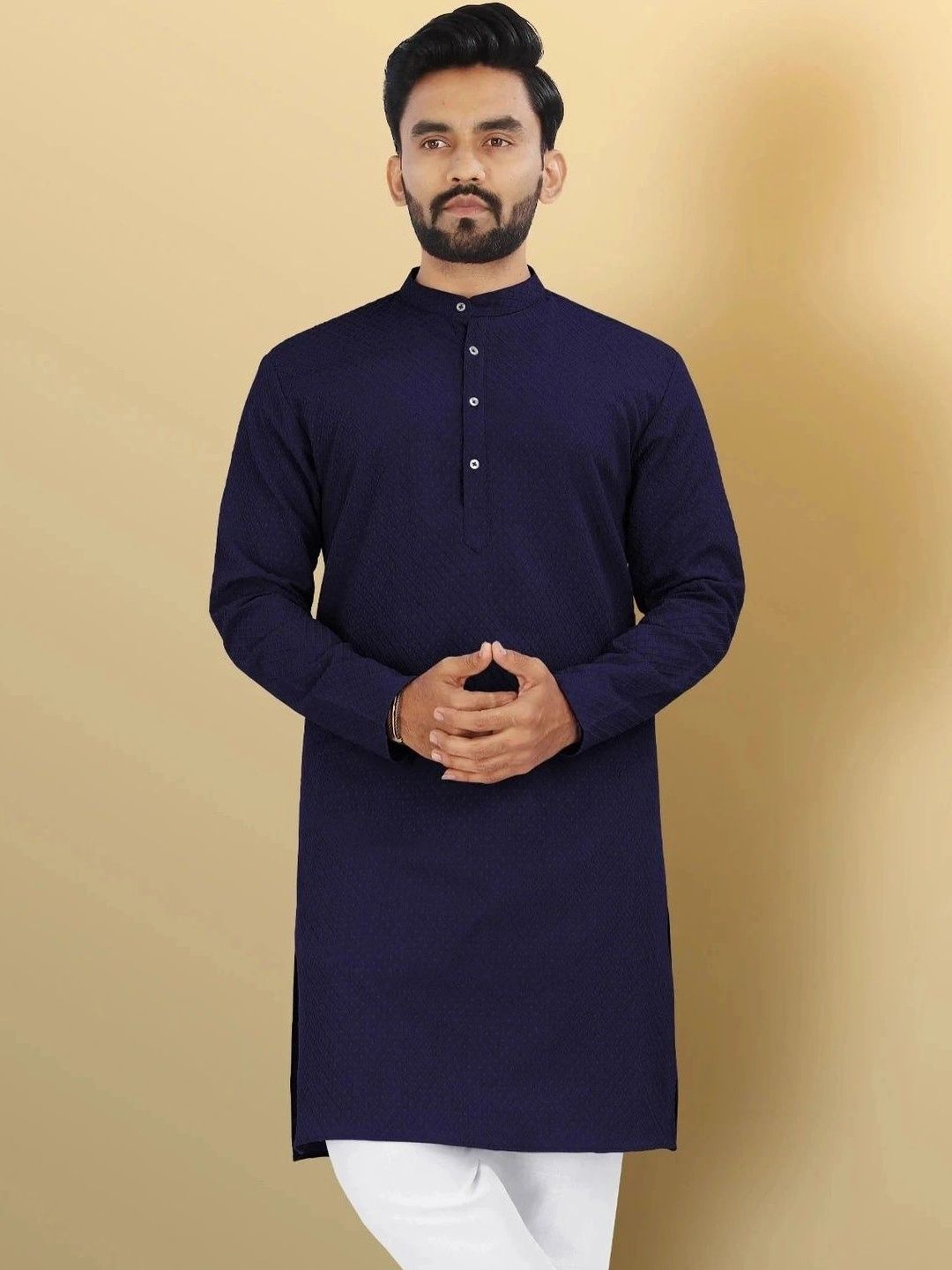 VTEXX Men Jacquard Kurta-picture-15