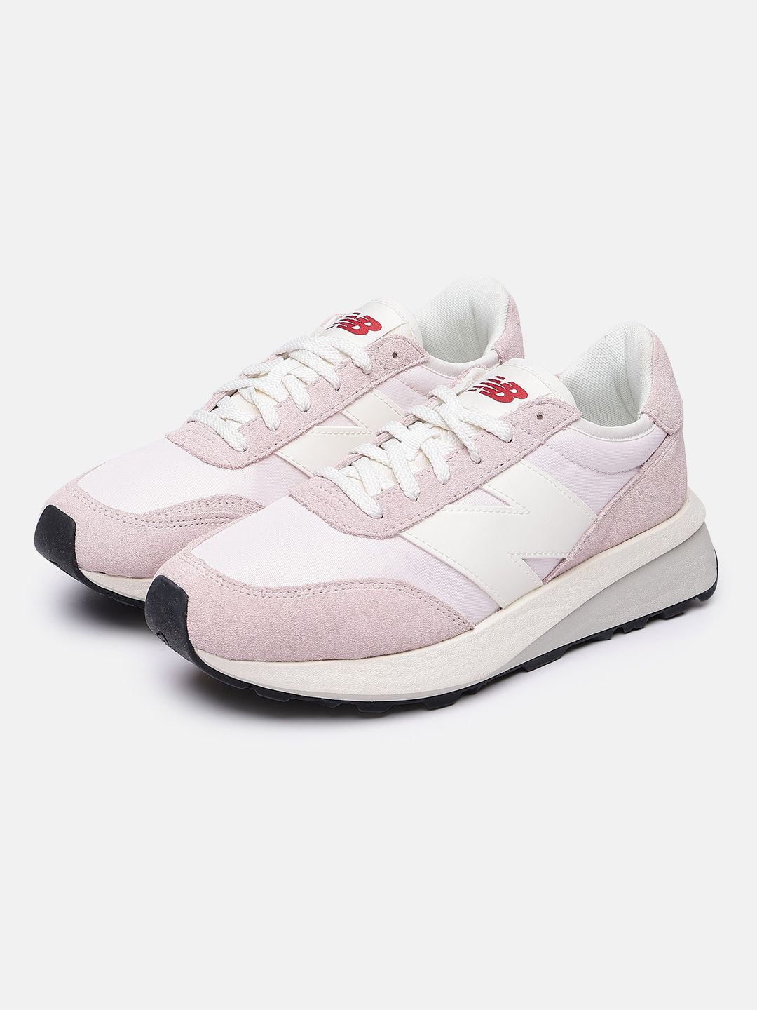 New Balance Unisex 370 Colourblocked Suede Sneakers-image-33