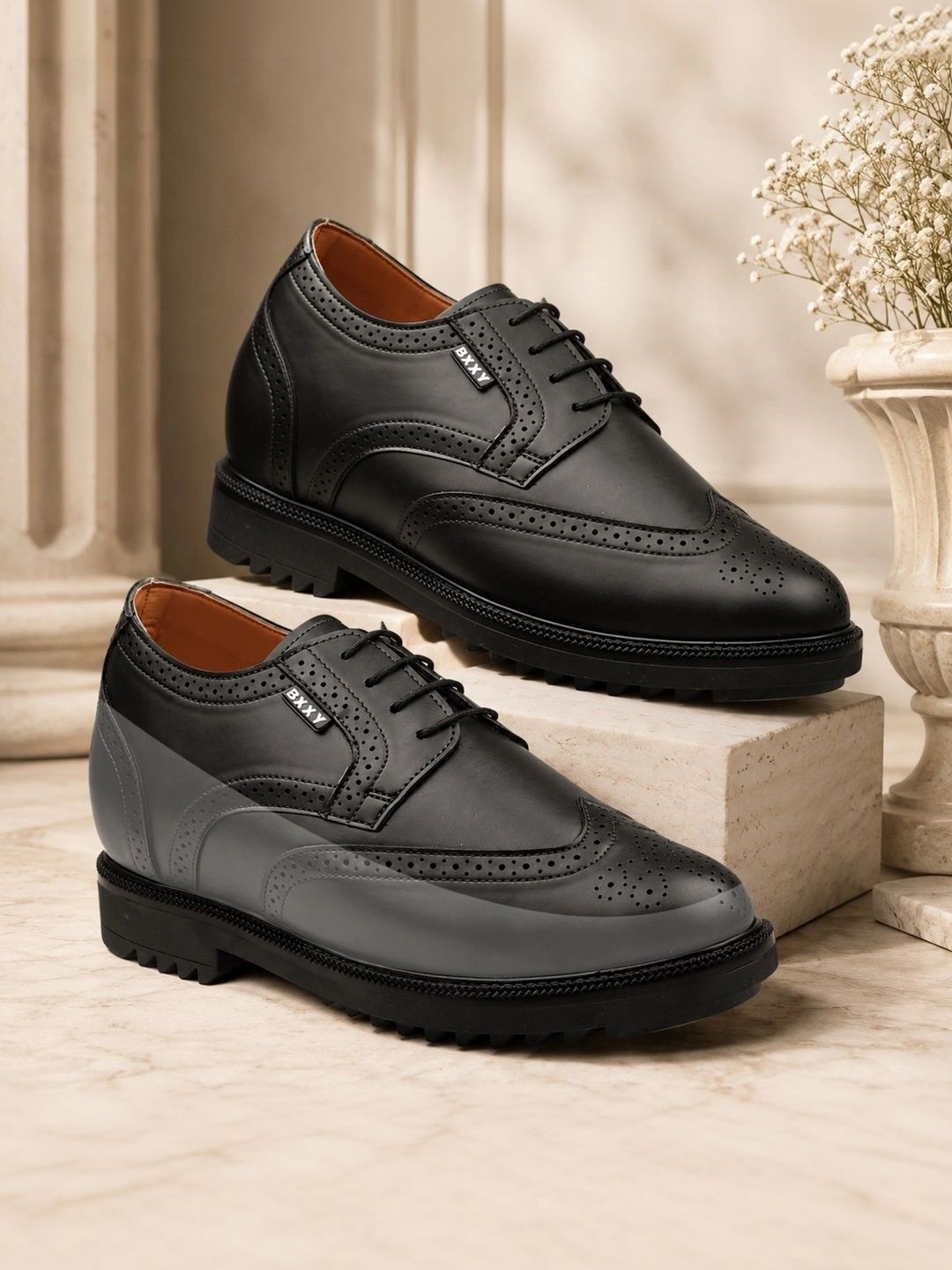 yuvrato baxi Men Synthetic Leather Formal Shoes-picture-57