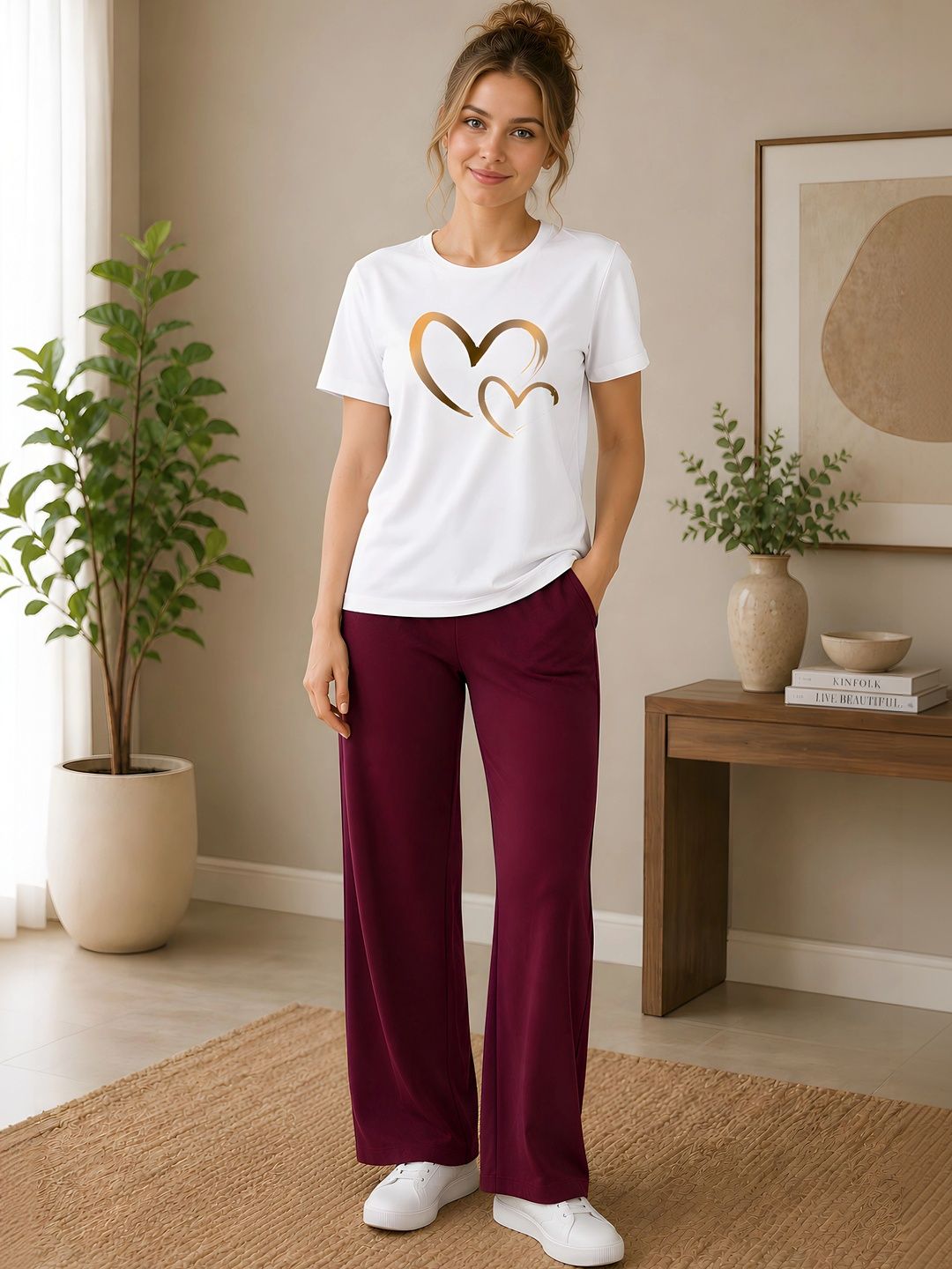 ELVIA Women Printed Night suit-picture-16