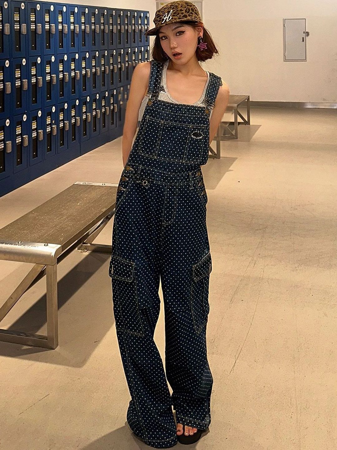 Suo Printed Basic Jumpsuit-picture-24