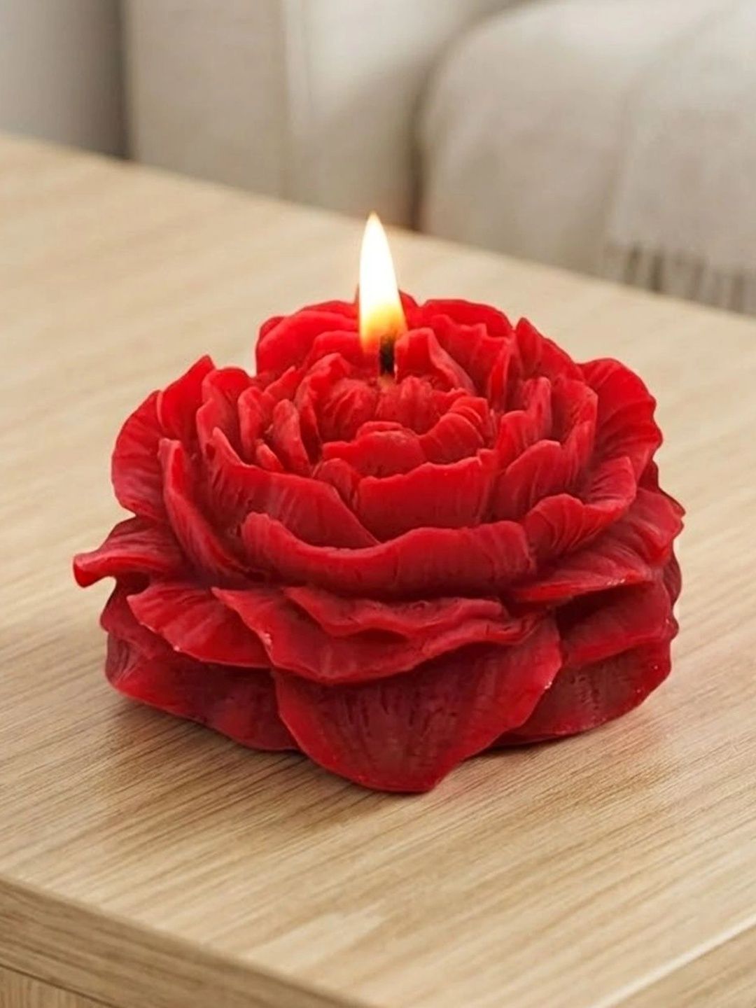 Smart Garden Red 1 pieces Pillar Candle-image-14