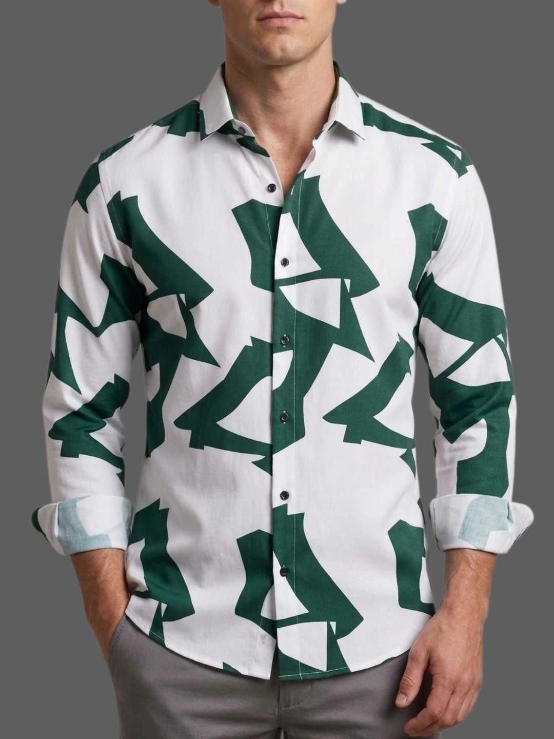 RADIANCE CREATION Men Comfort Printed Casual Shirt-picture-19