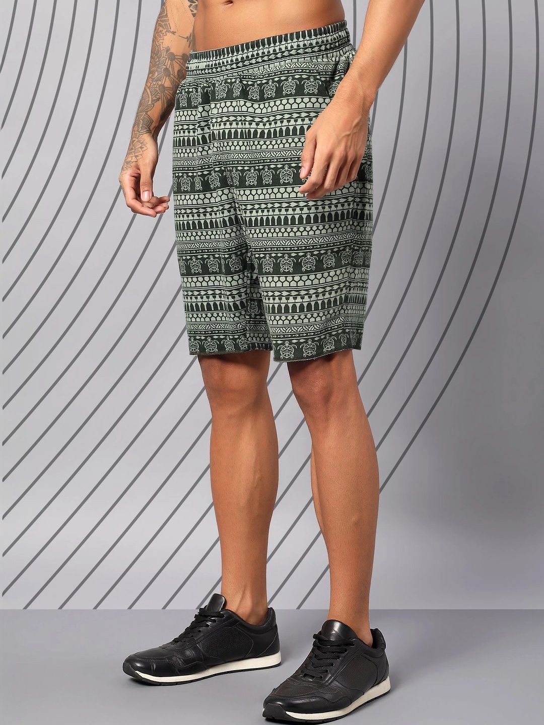 AKTIO Men Printed Lounge Shorts-picture-56