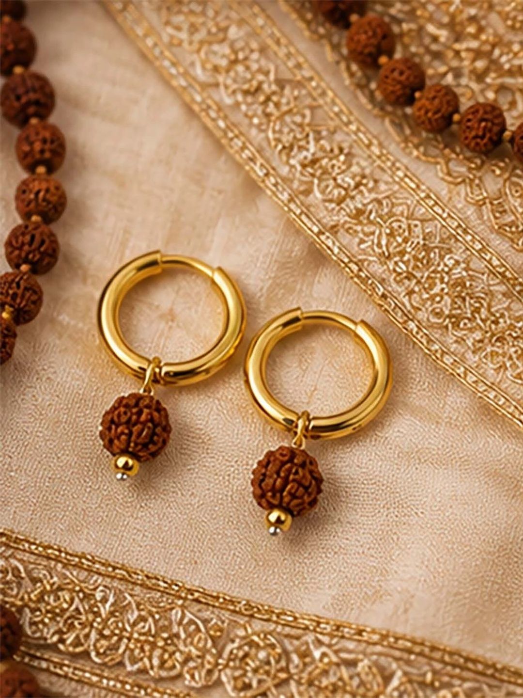 Utkarsh Circular Hoop Earrings-picture-36