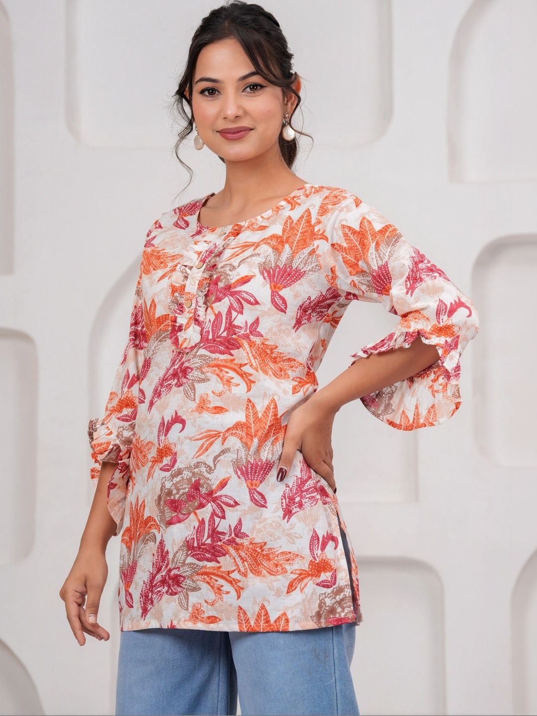 Vishishtah Floral Printed Kurti-picture-23