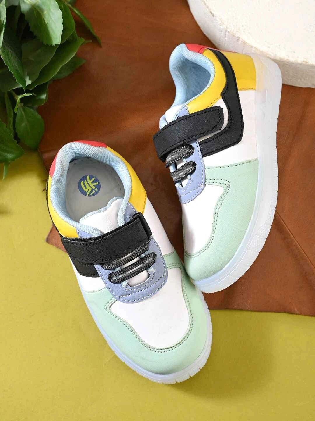 YK Unisex Kids Colourblocked Sneakers-picture-51