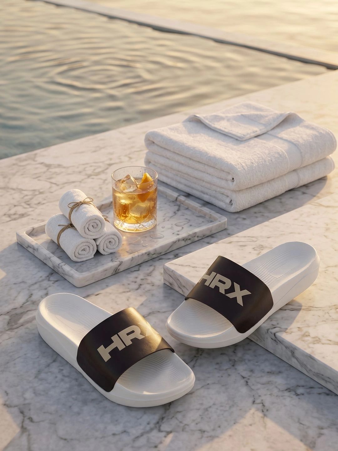 HRX by Hrithik Roshan Men Printed Sliders-picture-33
