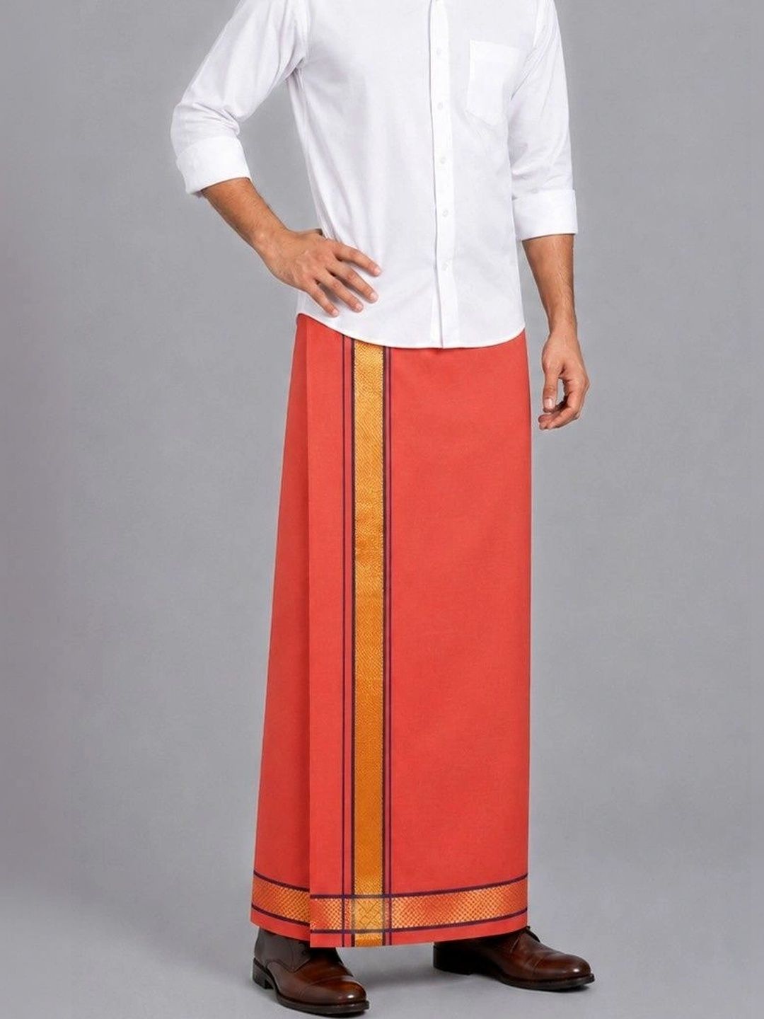 Sharan Elegance Men Cotton Dhoti Dhotis-picture-26