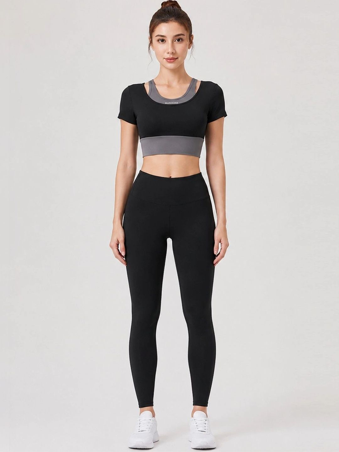 StyleCast Flex Solid Top with Leggings-picture-33
