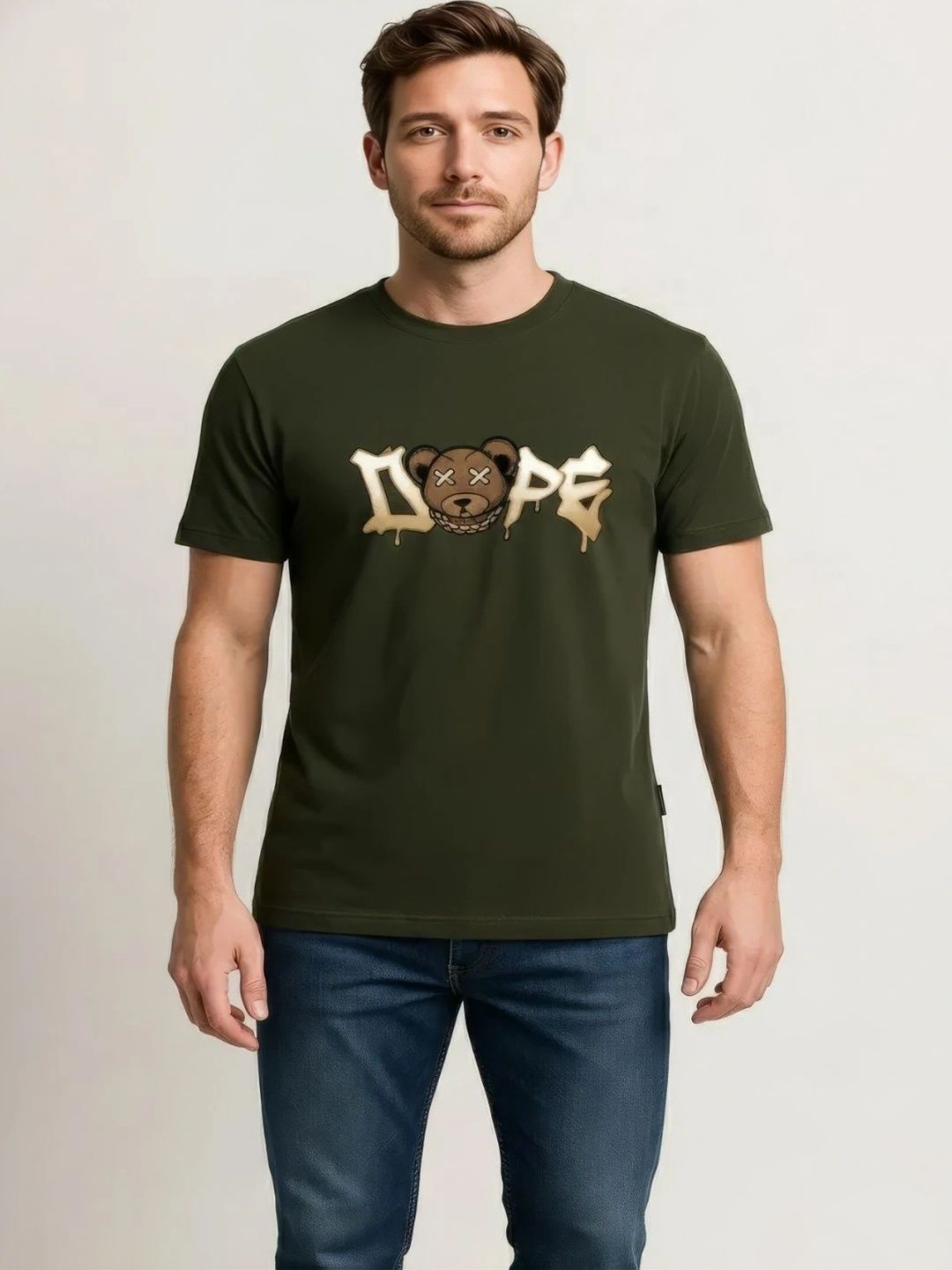 HERE&NOW Men Graphic Printed T-Shirt-picture-26