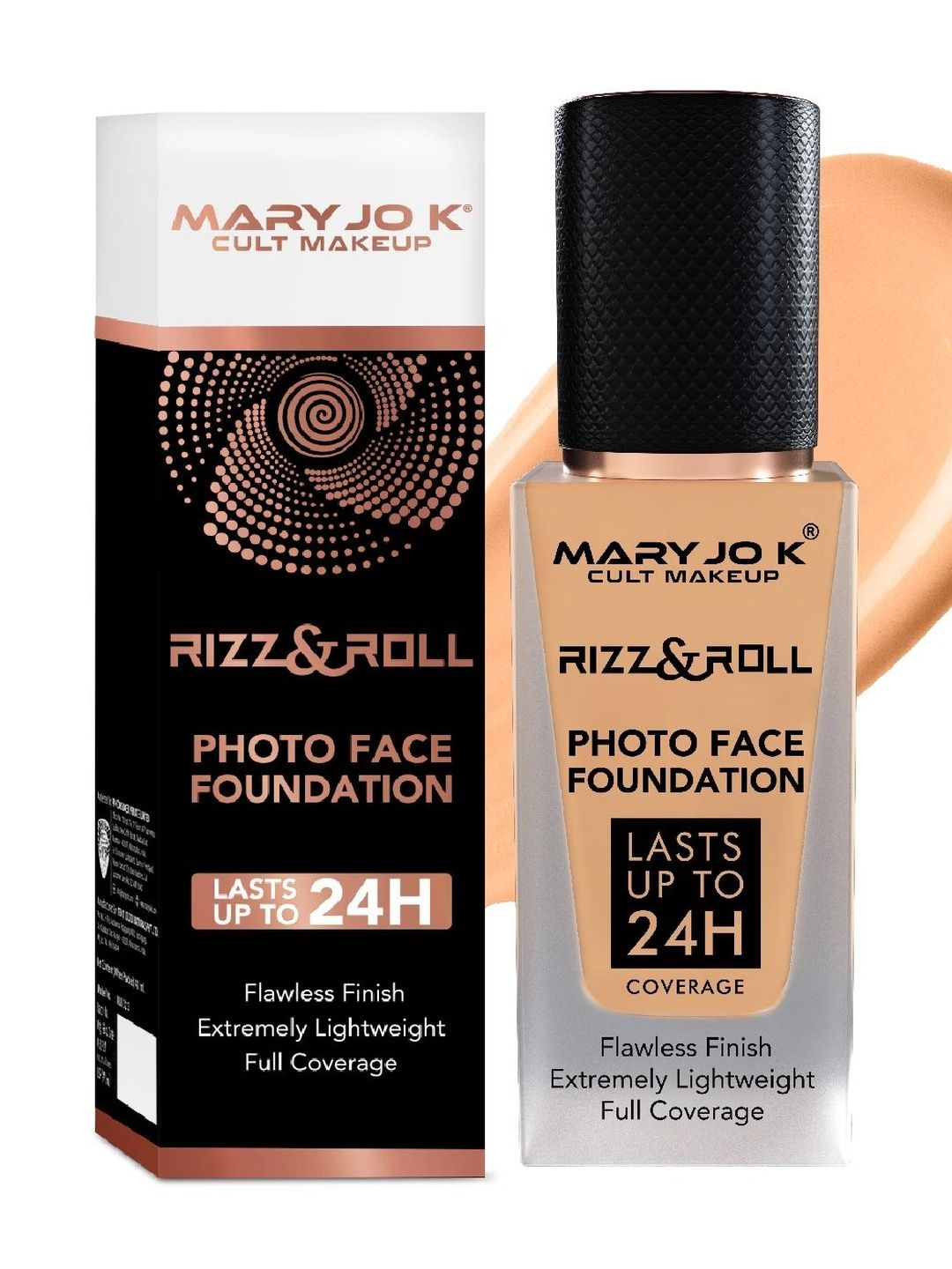 Mary Jo K Rizz&Roll Photo Face Foundation - 30 ml - 04 Bare Peach-image-6