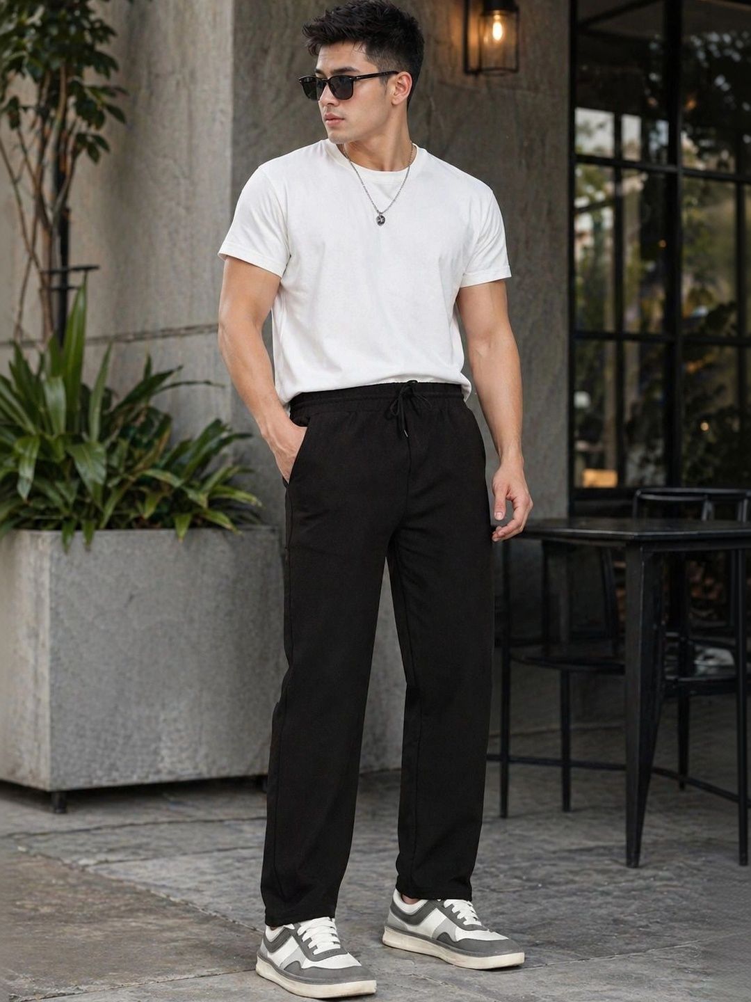 Moda Rapido Men Cotton Trousers-image-31
