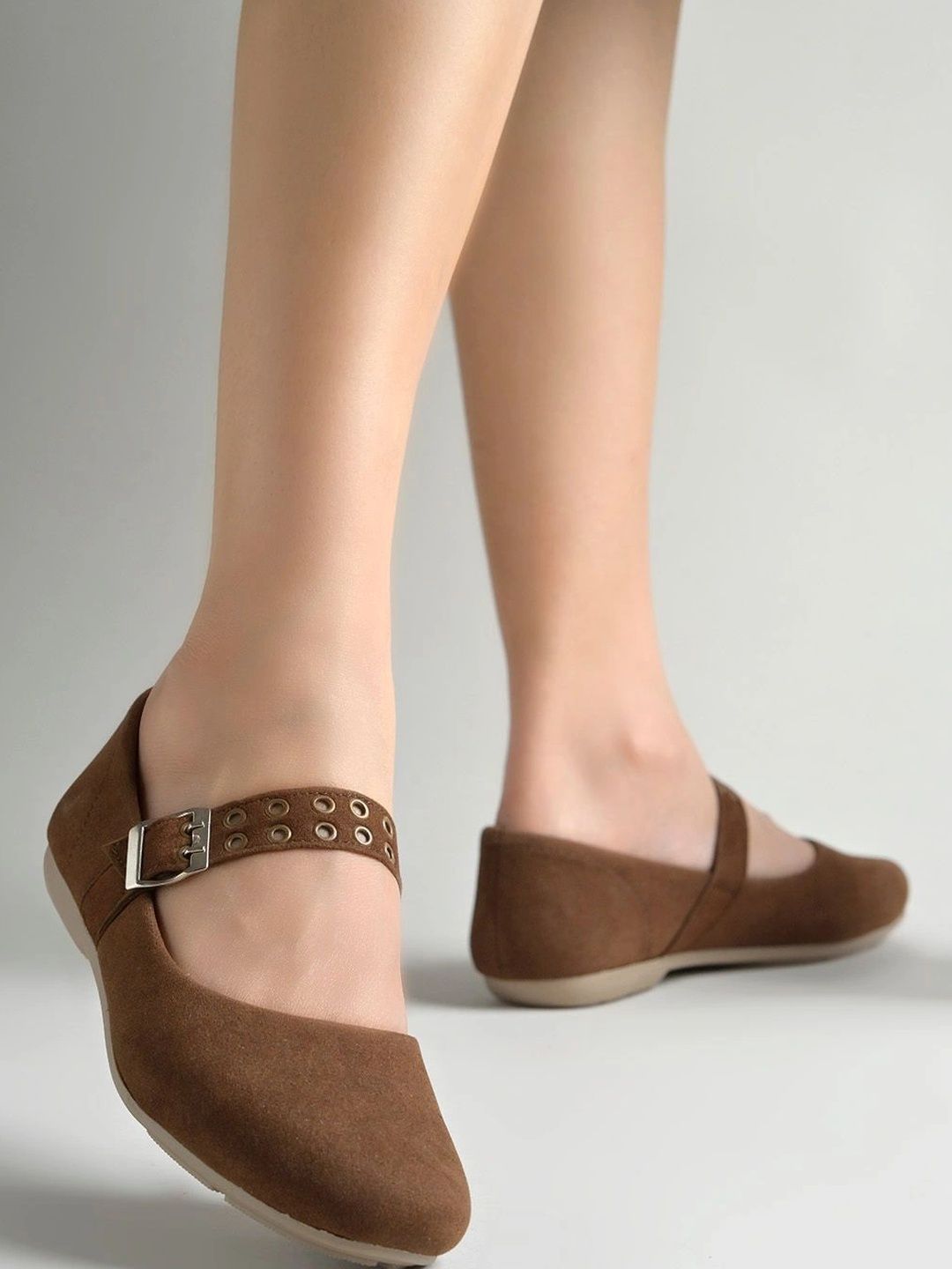 Shoetopia Girls Round-Toe Ballerinas-picture-30