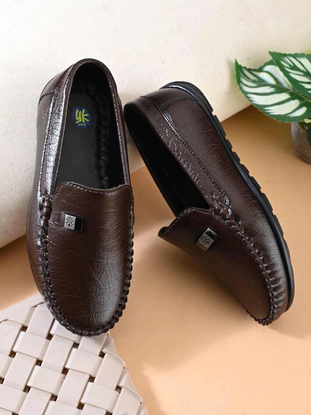 YK Boys Textured Driving Shoes-picture-35