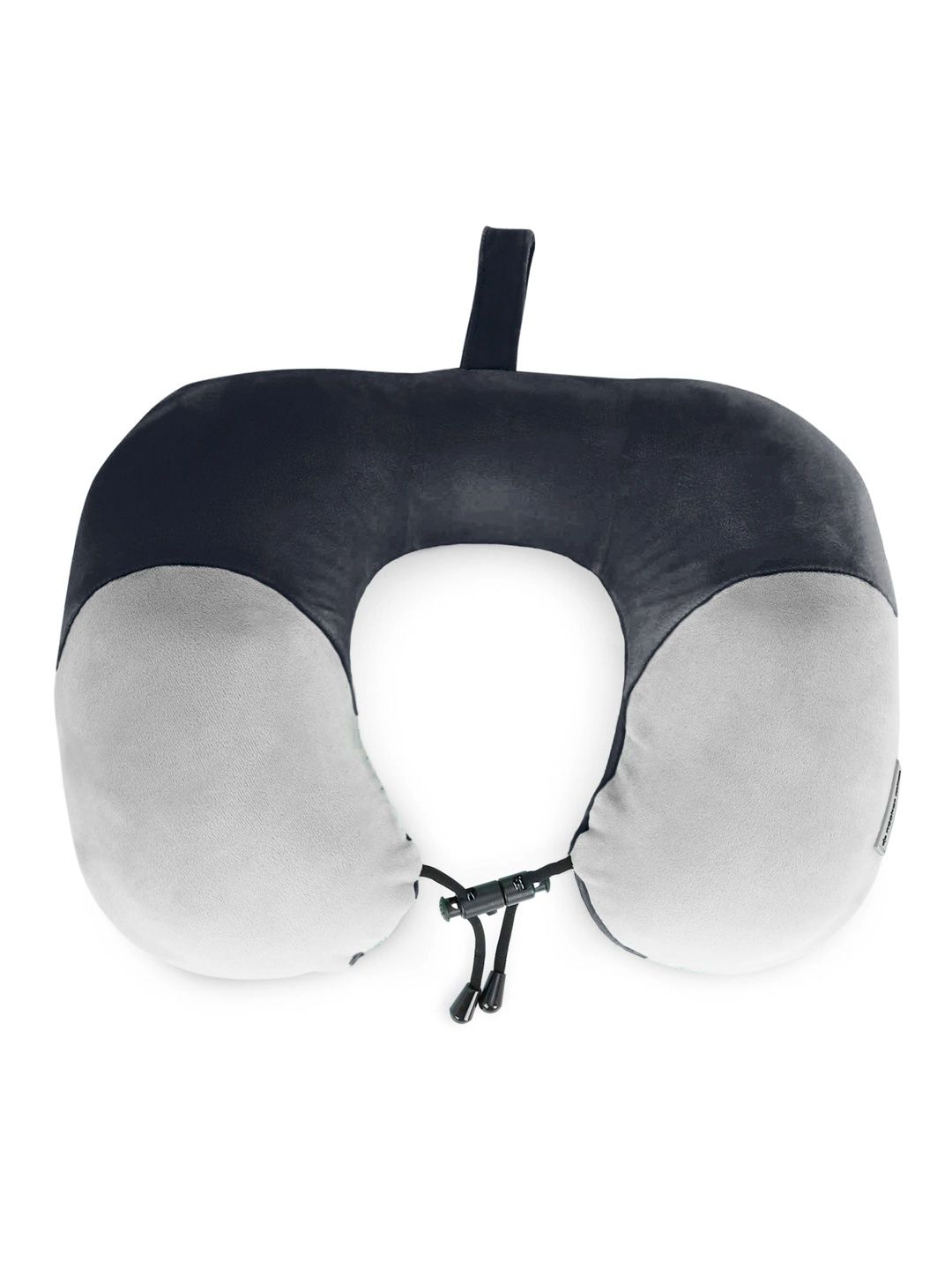 Nasher Miles Grey & Black Memory Foam Neck Pillow-picture-50