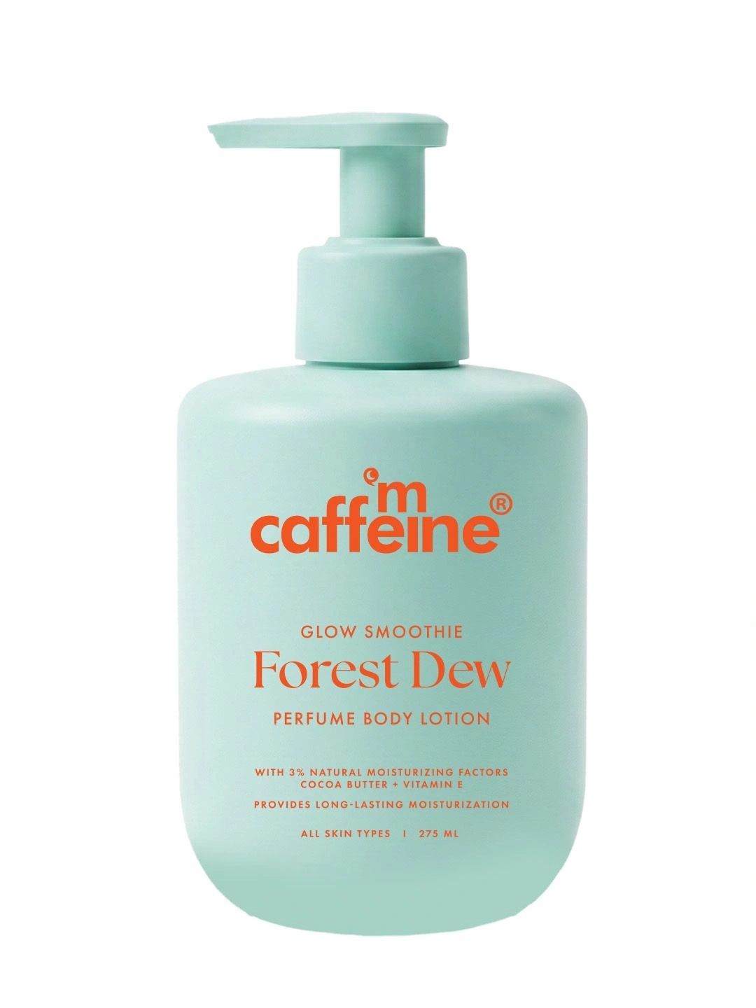 MCaffeine Glow Smoothie Forest Dew Perfume Body Lotion - 275 ml-image-6