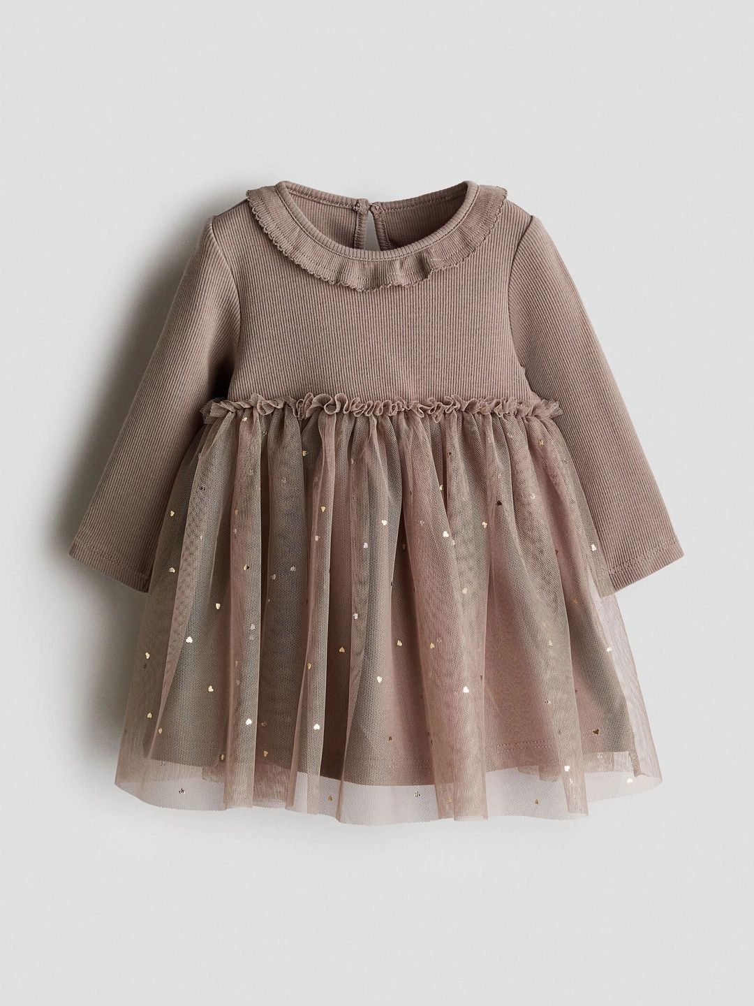 H&M Embellished Peter Pan Collar A-Line Dress-picture-52