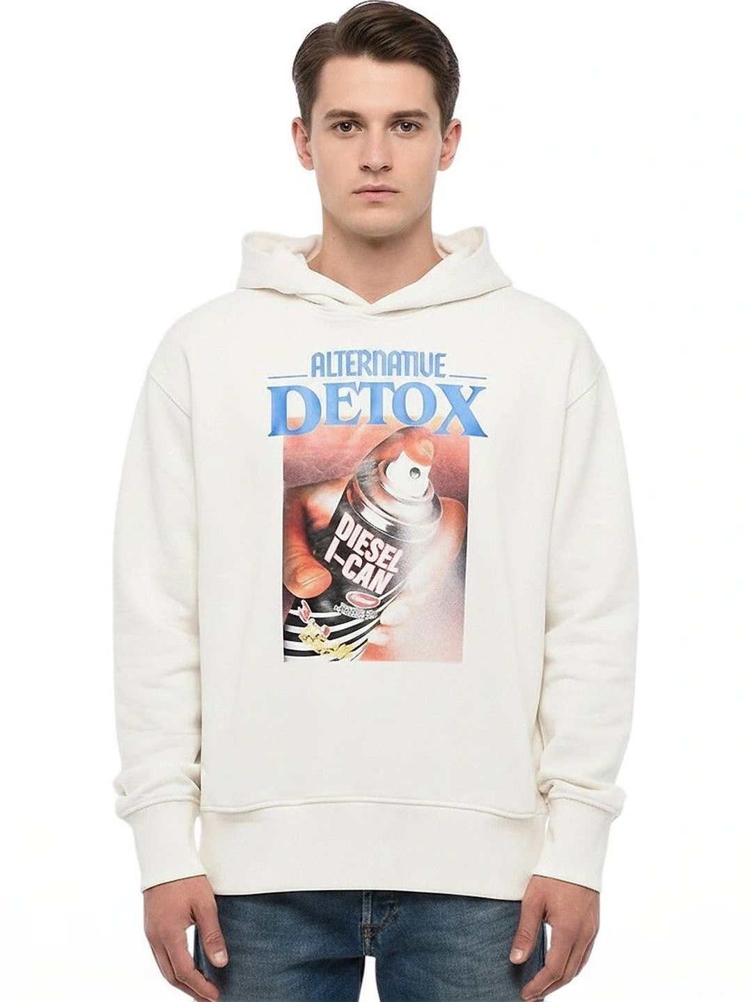 DIESEL Men Graphic Printed Hooded Sweatshirt-picture-26