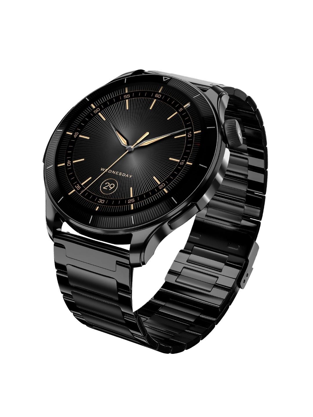 boAt Unisex Chrome Eon Digital Smartwatch - Steel Black-picture-34