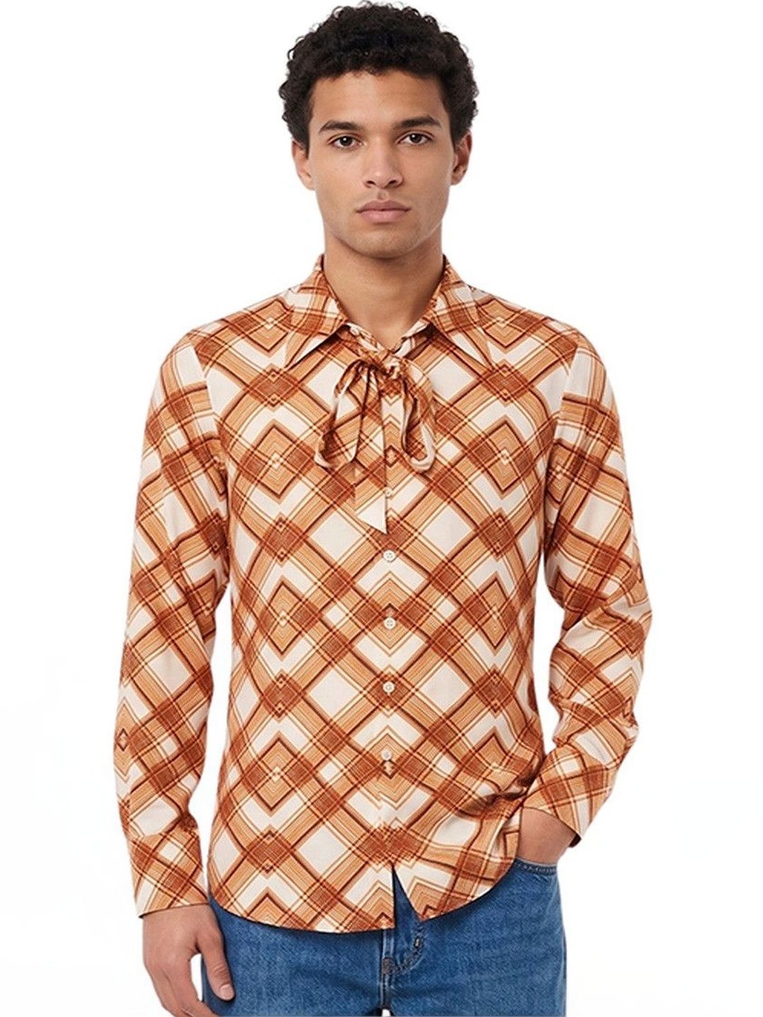 Dsquared2 Men Slim Fit Printed Casual Shirt-picture-23