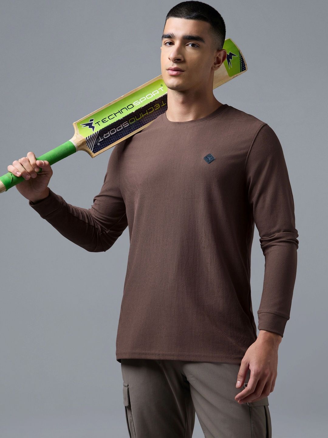 Technosport Men Slim Fit T-shirt-image-5