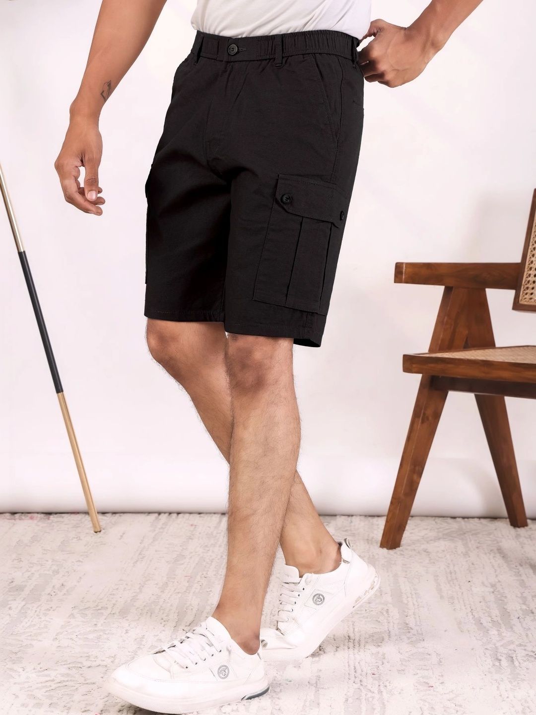BRETH Men Cargo Shorts-picture-46