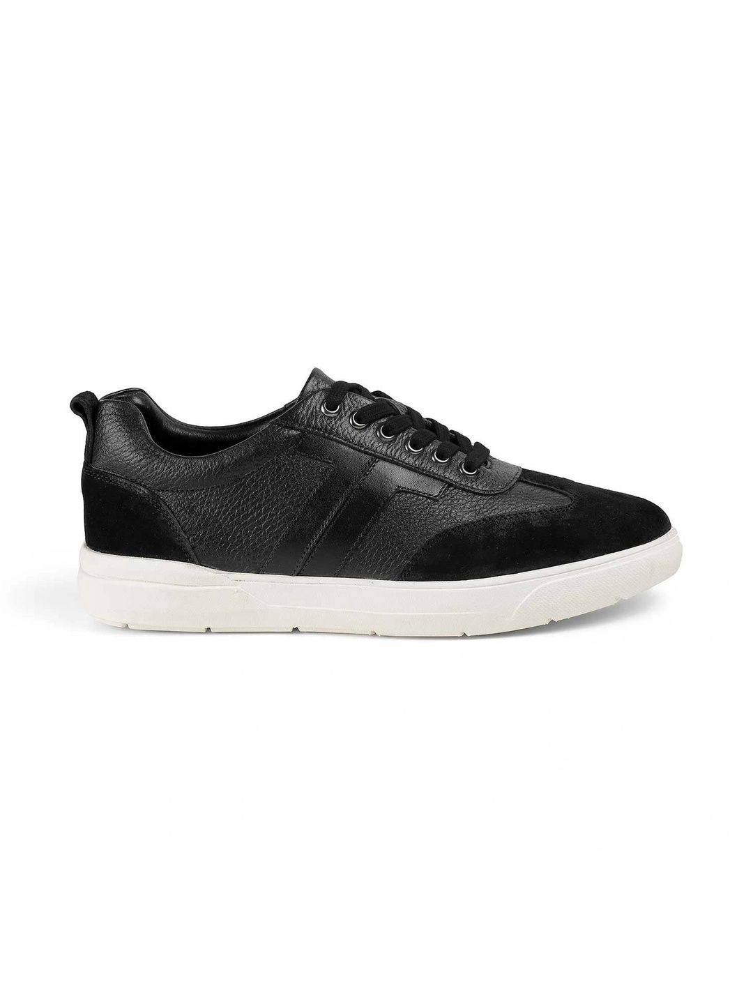 Tresmode Men Textured Leather Sneakers-picture-15