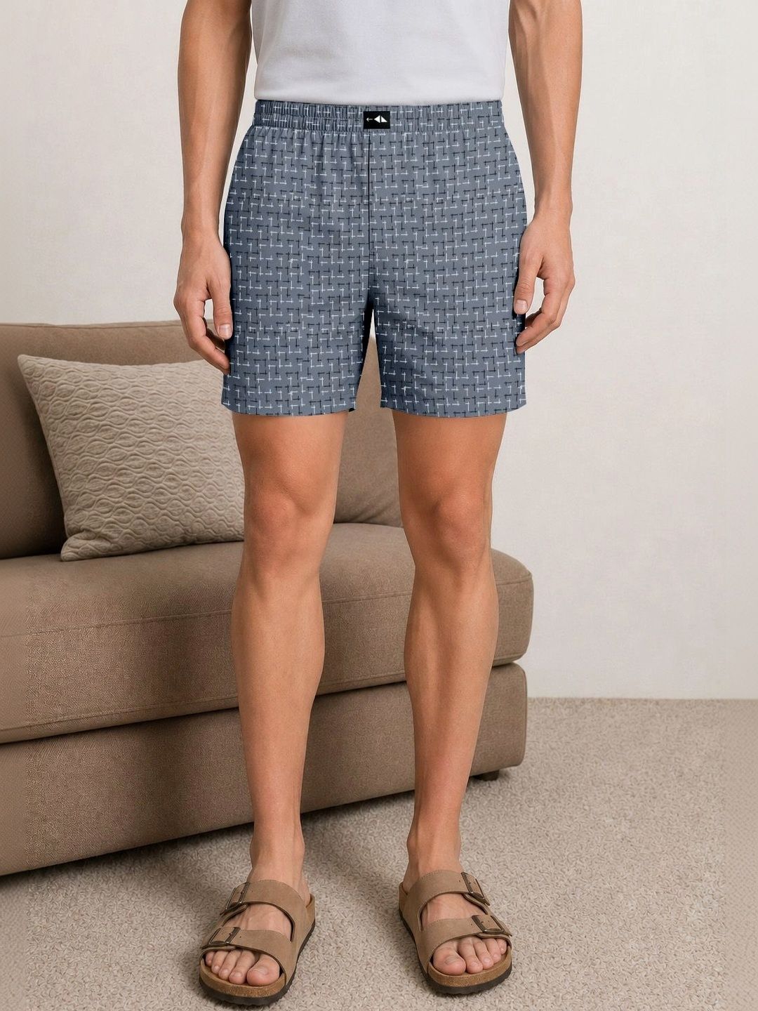 FTX Printed Cotton Mid-Rise Boxers-picture-25
