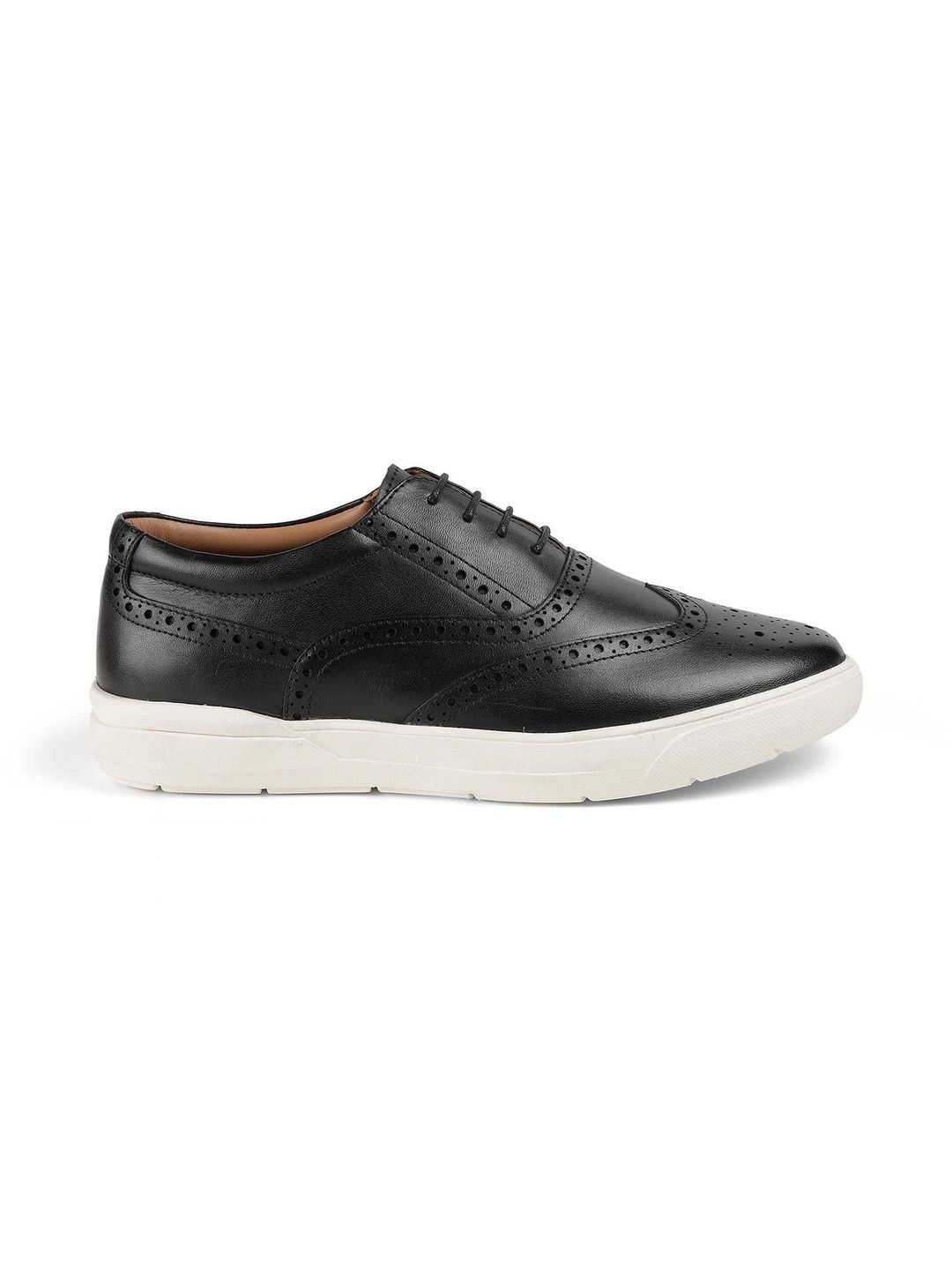 Tresmode Men Perforations Leather Brogues-picture-23