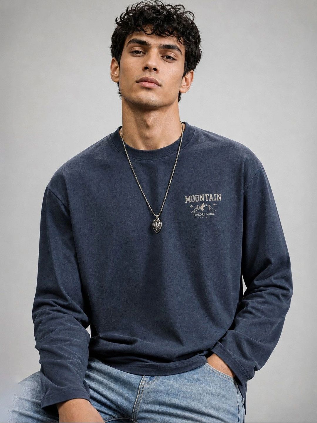 Suo Men Printed Sweatshirt-picture-23