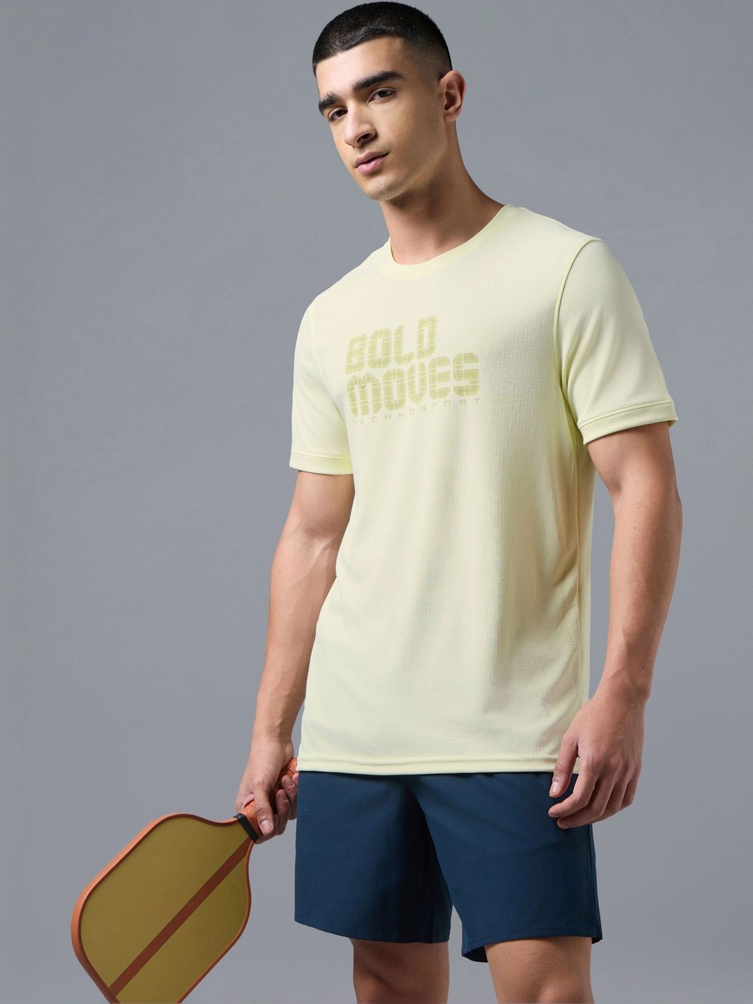 Technosport Men Typography Printed Slim Fit T-shirt-picture-35