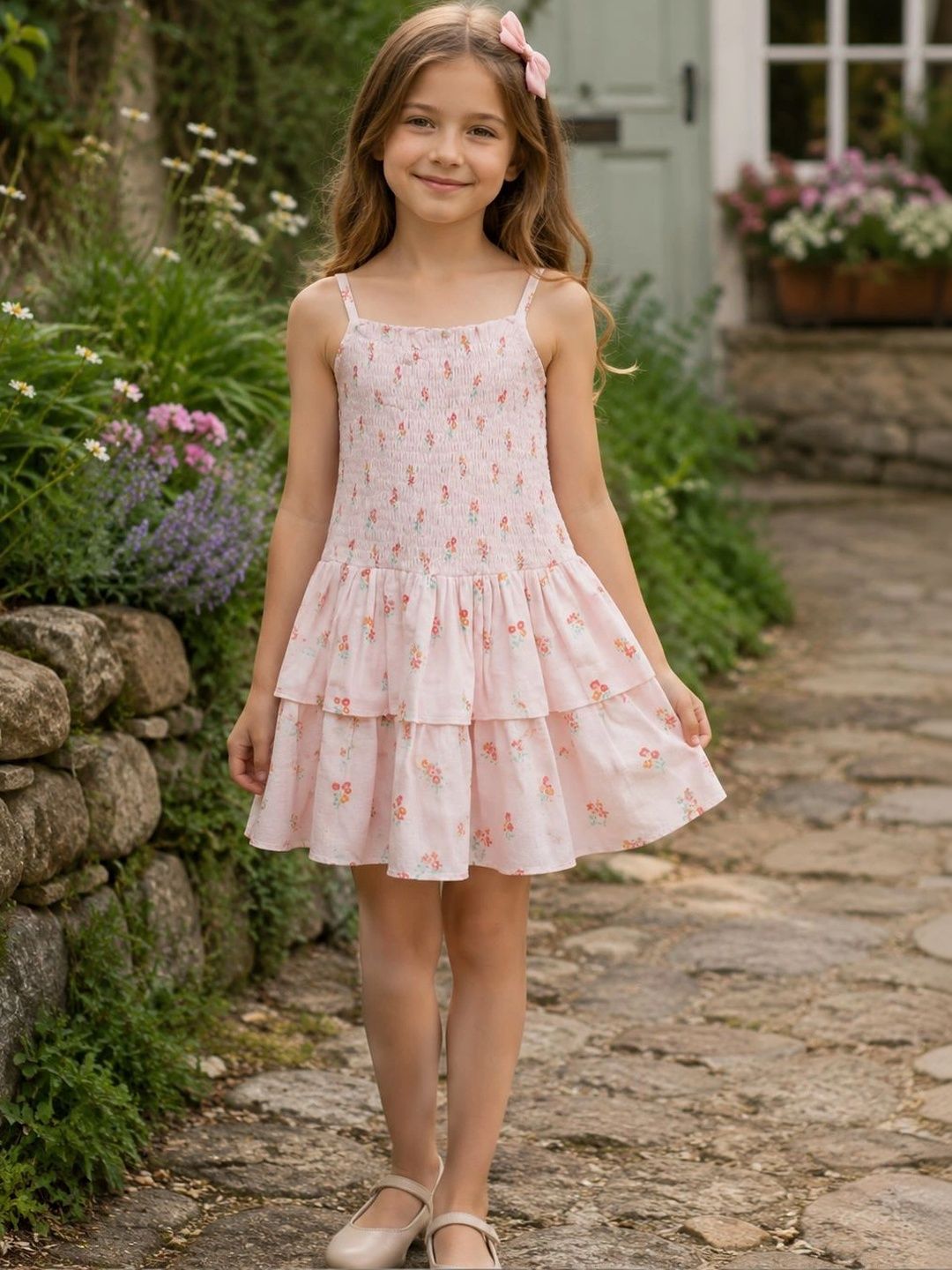 Carlton London Floral Print A-Line Dress-image-29